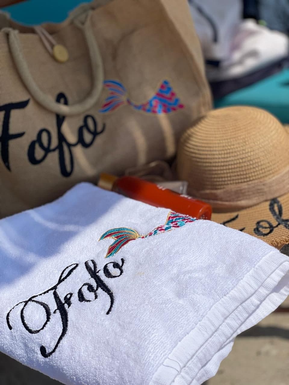 Beach Set — towel + bag + hat