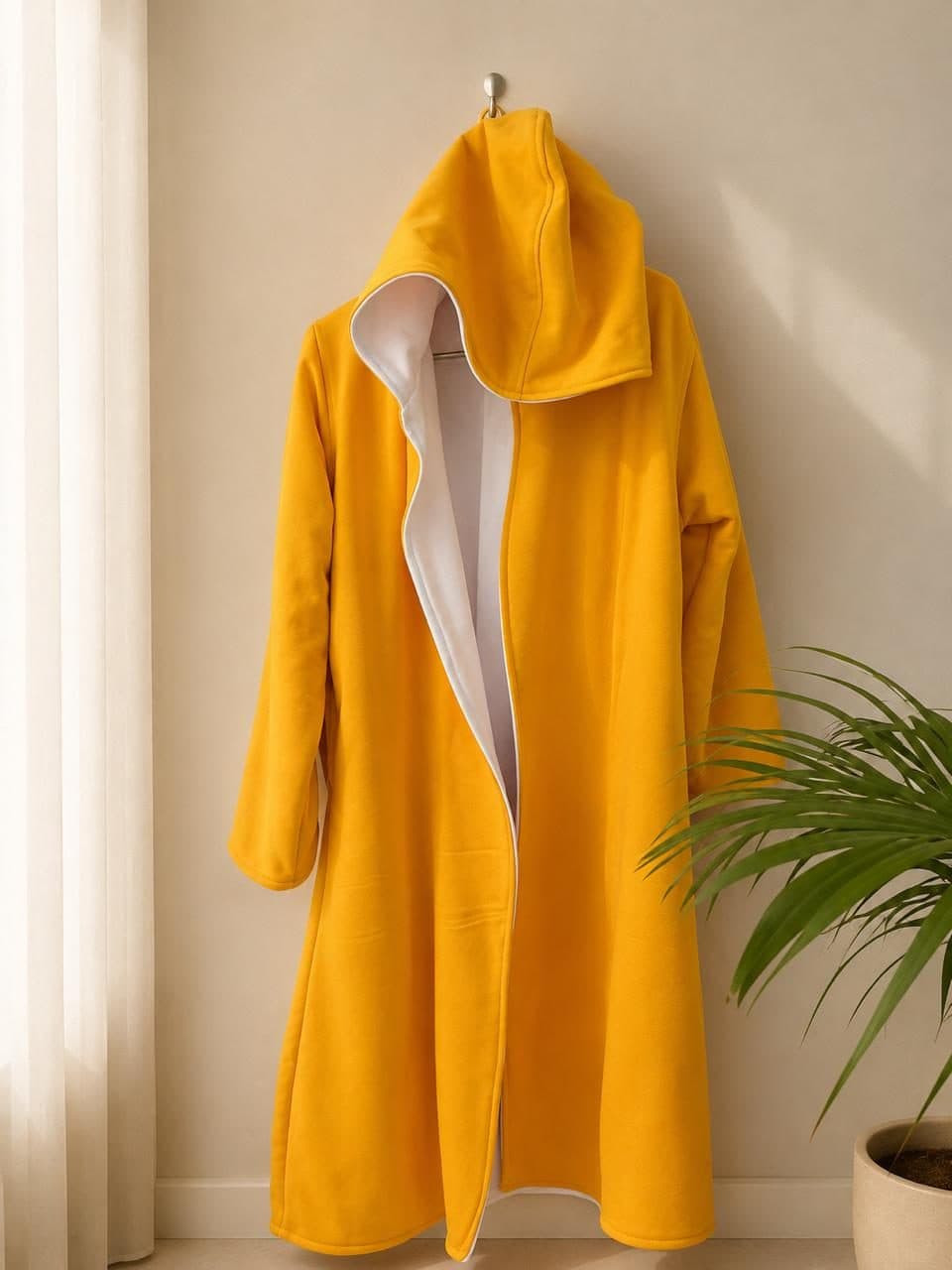 Mustard Hooded Bisht