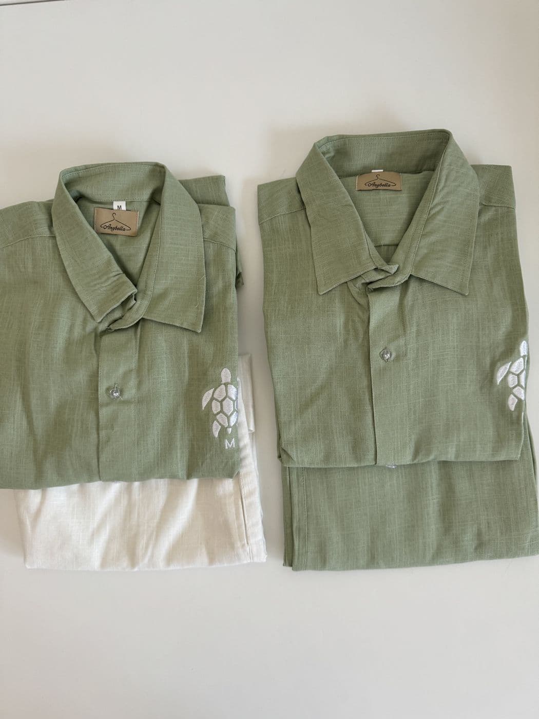 Light Green Couple Set