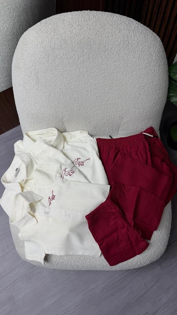White & Red Family Set