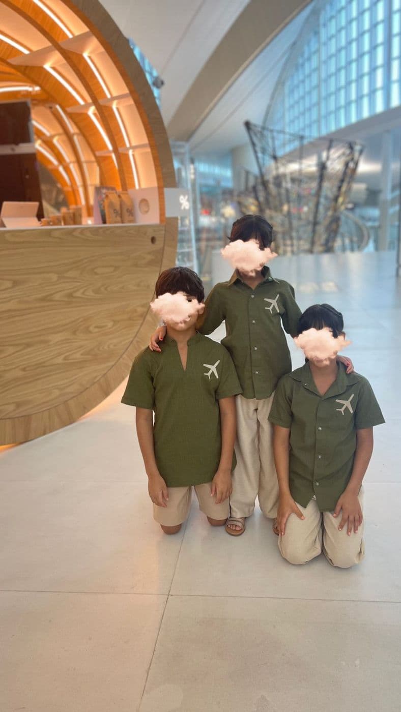 Olive Plane Kids Set