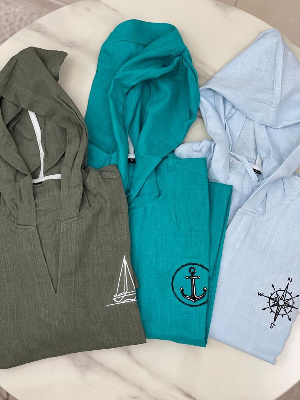 Hooded Nautical Shirt