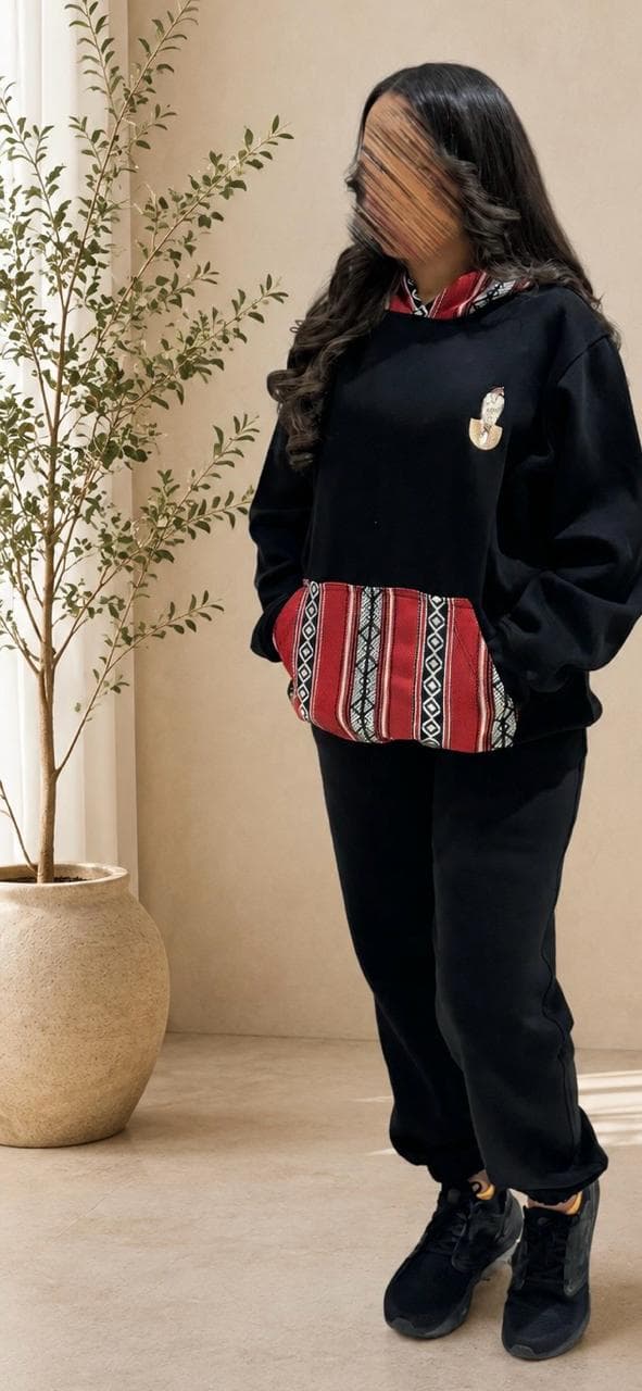 Sadu & Falcon Set — hoodie + pants