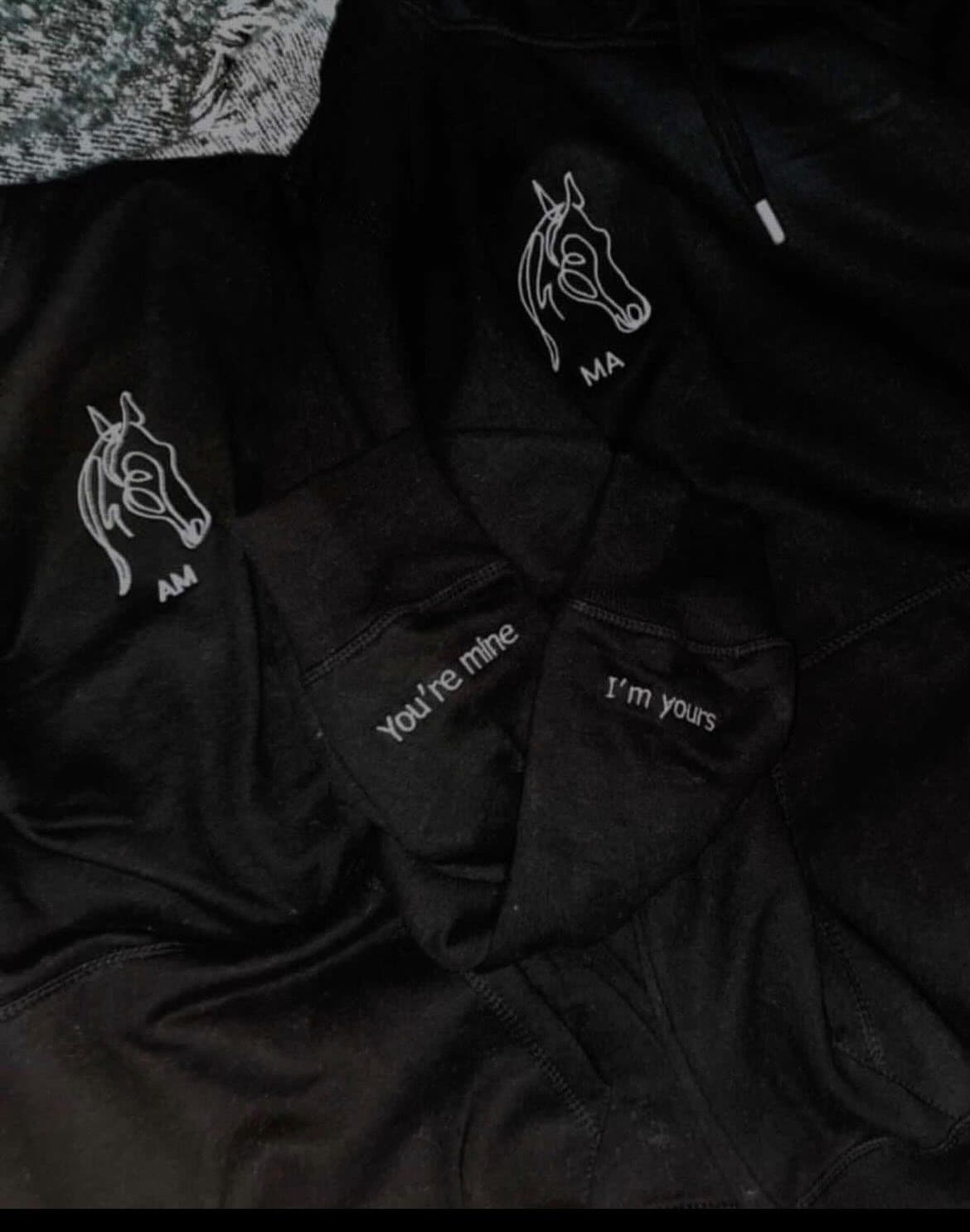 Horse Couple Hoodie
