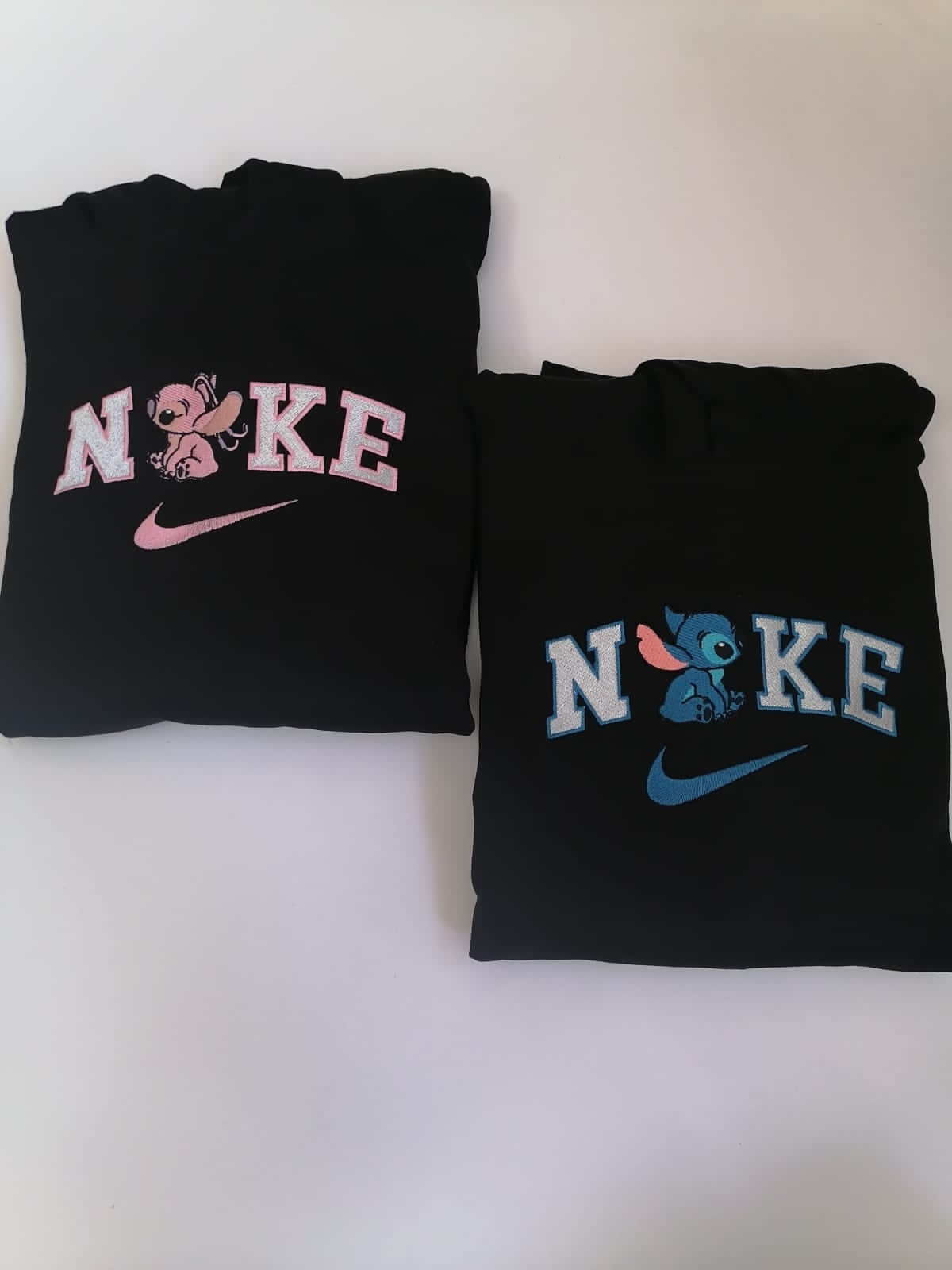 Nike Stitch & Angel Hoodie — Black