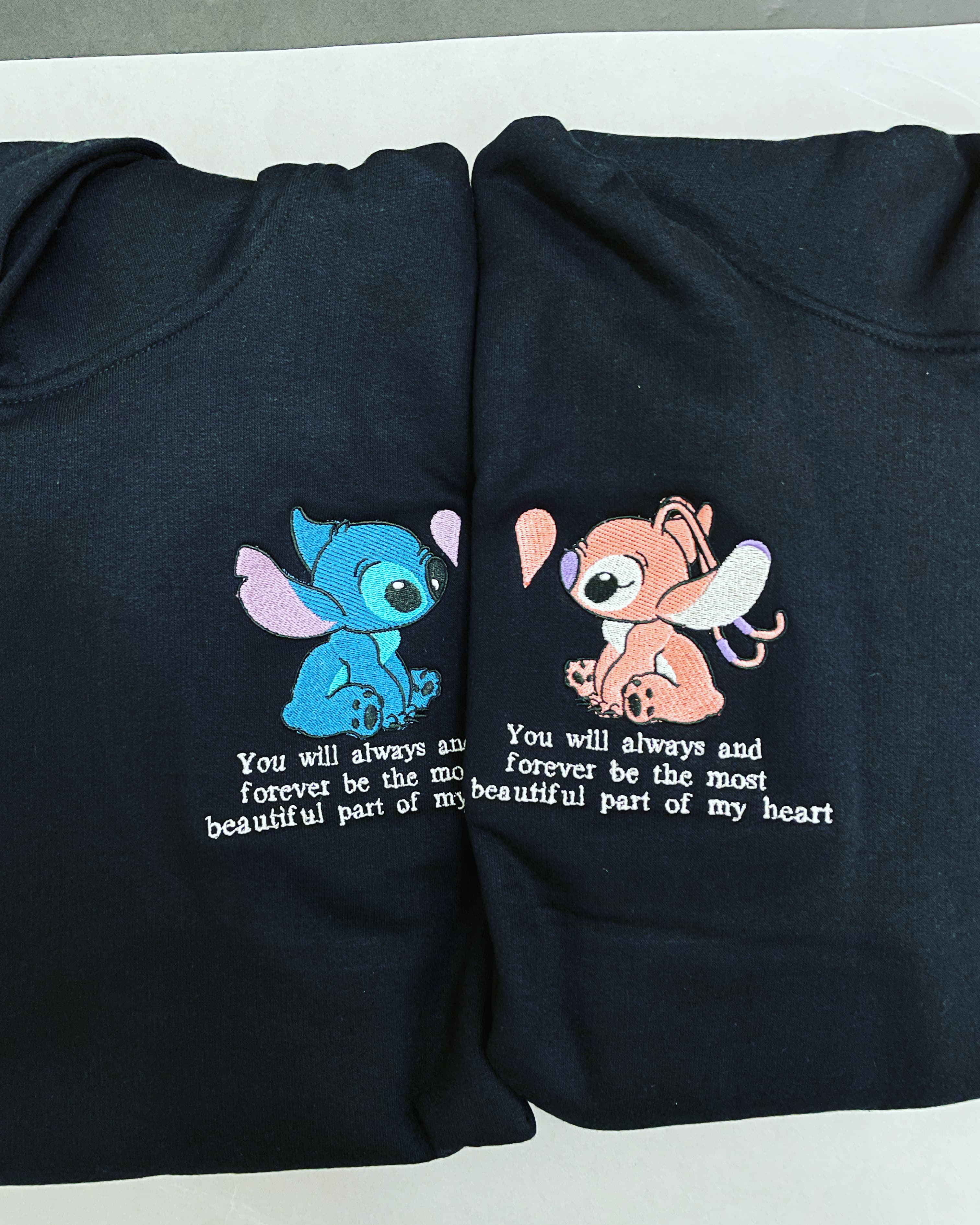 Stitch & Angel Hoodie